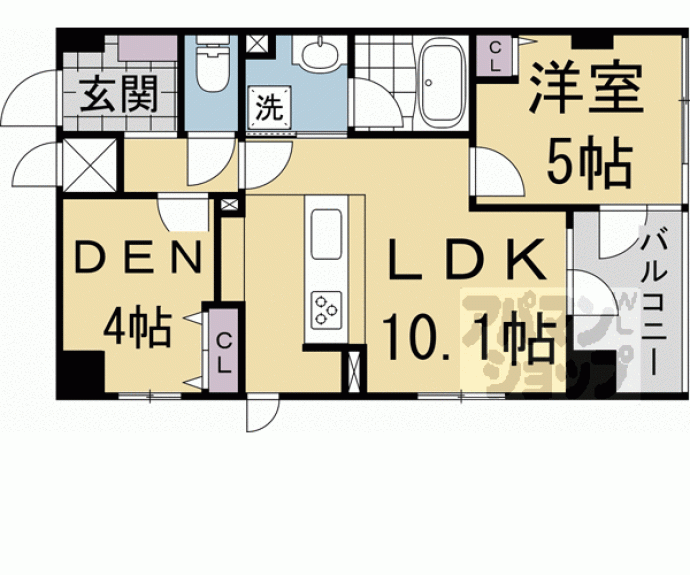 【MSR京都二条城】間取