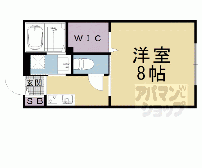 【ヴィラージュ美崎】間取