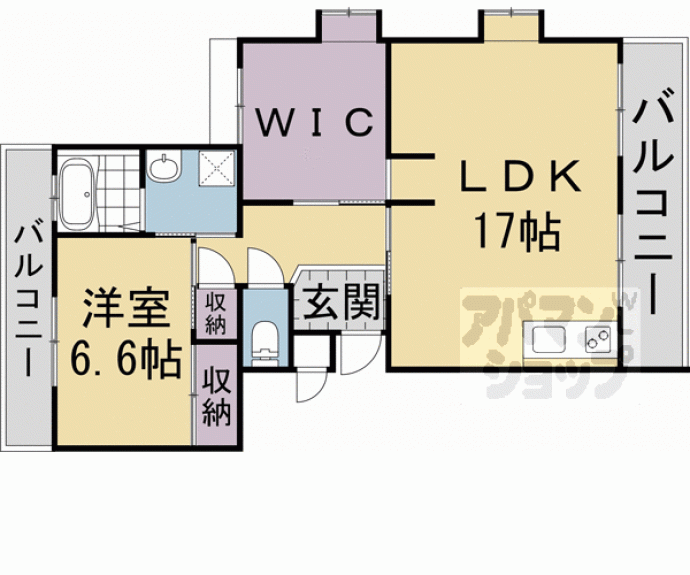 【醍醐東市営住宅　１４棟】間取