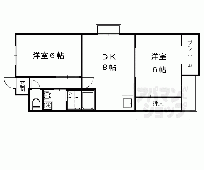 【メゾン西寿】間取