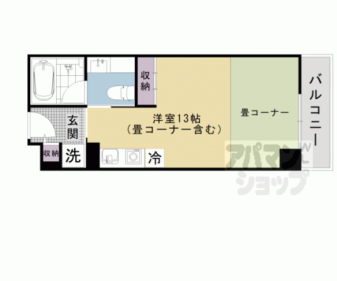 【バックス大津雄琴レイクヒルズ】間取