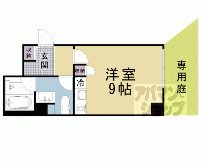 【バックス大津雄琴レイクヒルズ】間取