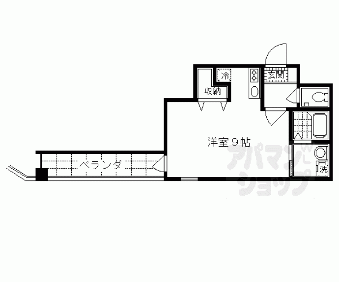 【Ｃａｓａ　ｄｅ　ｉｓｓａ（カーサデイッサ）】間取