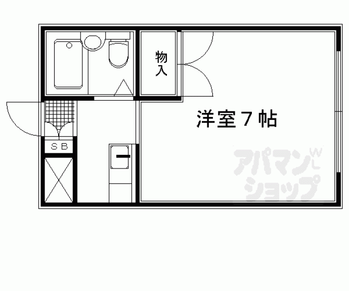 【フレグランス新町】間取