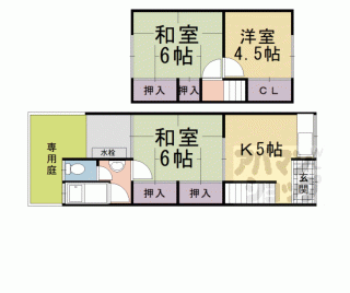 【鶏冠井町東井戸貸家】