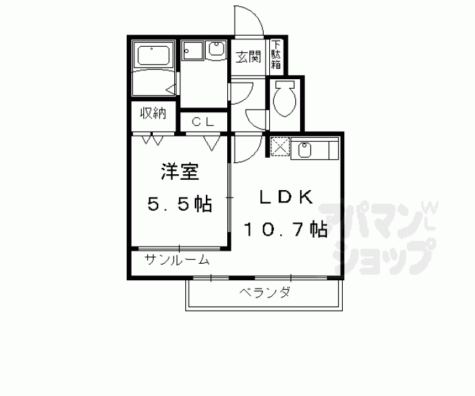 【Ｋｅｎ＆Ｌａｌａ】間取