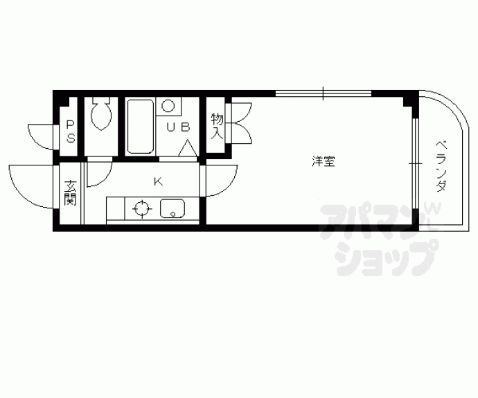 【フェニックス西川】間取