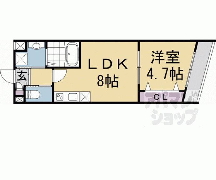 【ARCA嵯峨嵐山】間取