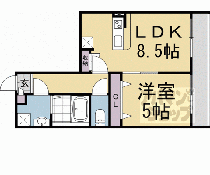 【ARCA嵯峨嵐山】間取
