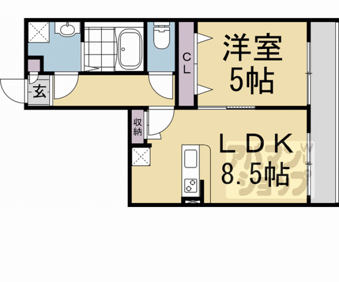 【ARCA嵯峨嵐山】間取