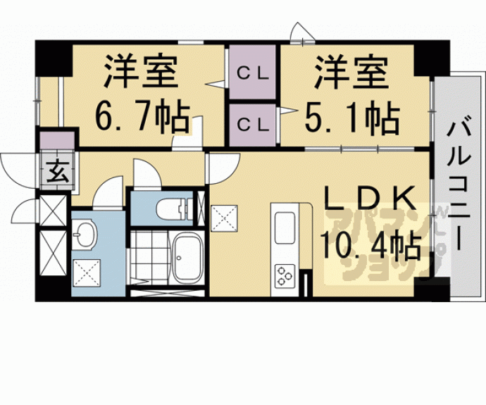 【シエラコート】間取