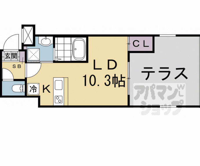【シエルコート大宮】間取