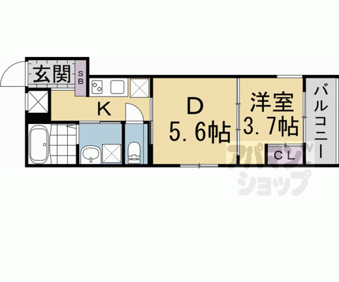 【シエルコート大宮】間取