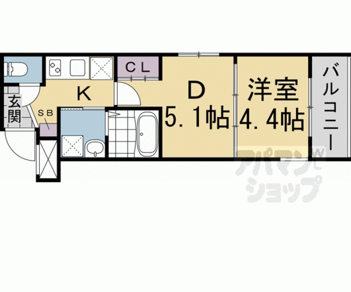 【シエルコート大宮】間取