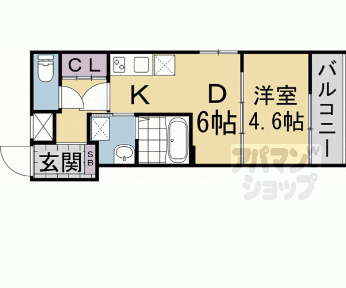 【シエルコート大宮】間取