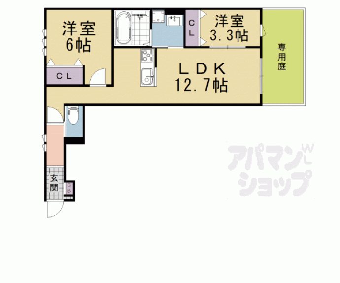【YOURMAISON宝】間取
