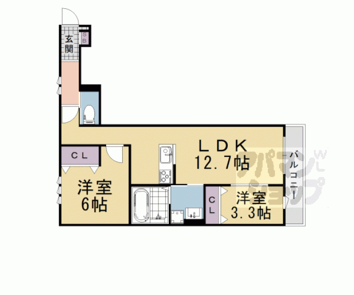 【YOURMAISON宝】間取