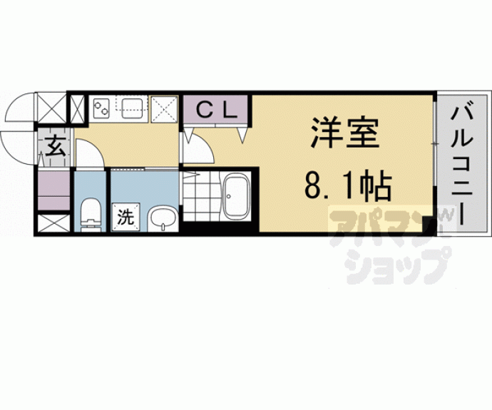 【ベラジオ雅び京都洛北ガーデン】間取