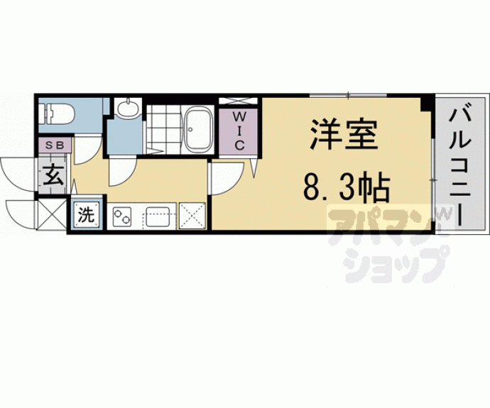 【ベラジオ雅び京都洛北ガーデン】間取