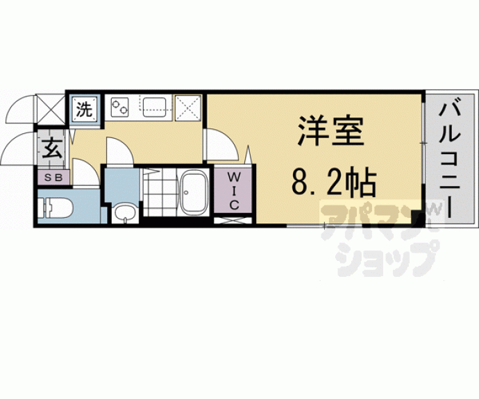 【ベラジオ雅び京都洛北ガーデン】間取