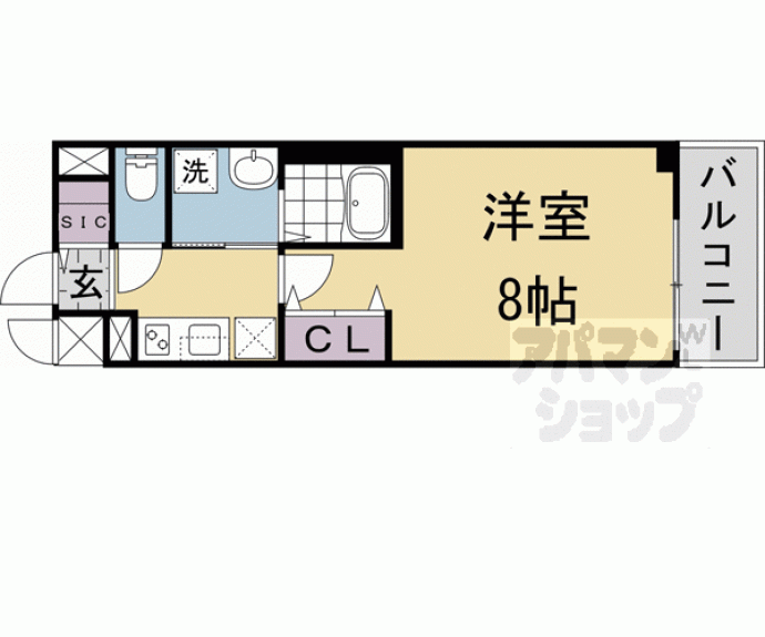 【ベラジオ雅び京都洛北ガーデン】間取