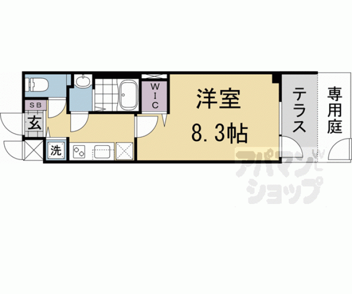 【ベラジオ雅び京都洛北ガーデン】間取