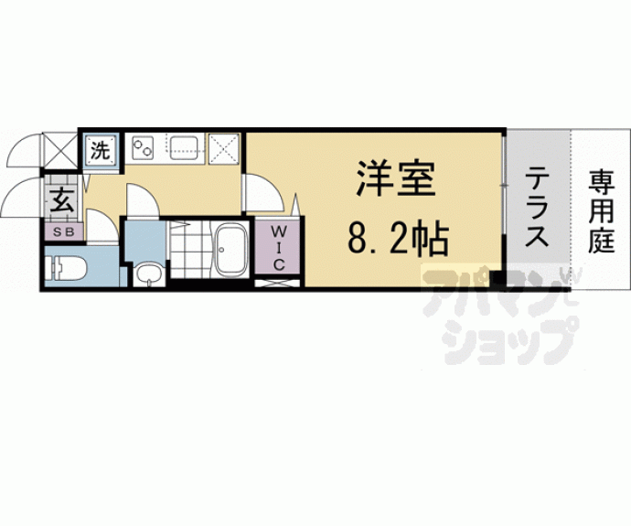 【ベラジオ雅び京都洛北ガーデン】間取