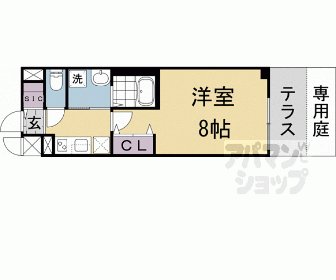 【ベラジオ雅び京都洛北ガーデン】間取