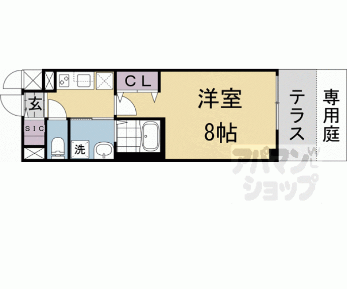 【ベラジオ雅び京都洛北ガーデン】間取