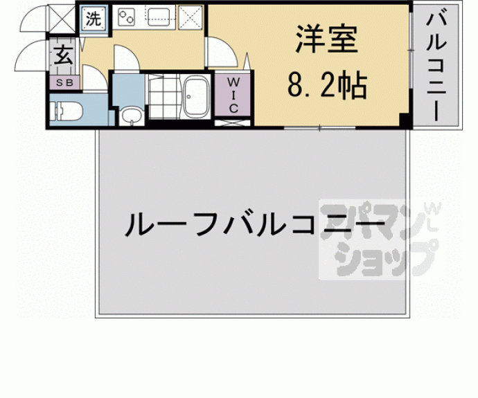 【ベラジオ雅び京都洛北ガーデン】間取