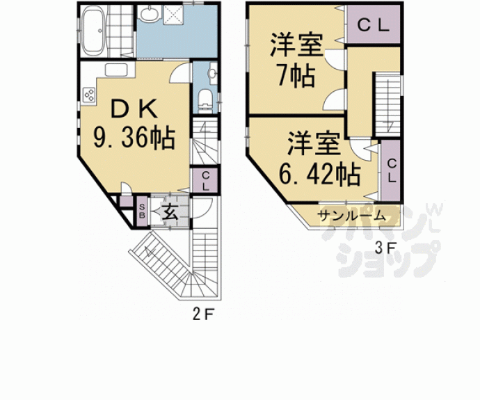 【吉祥院前田町マンション】間取