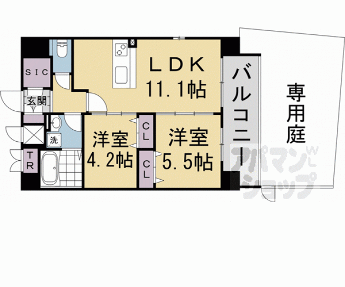 【LiveCasa千本今出川】間取