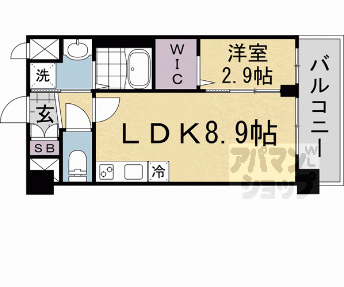 【ソルテラス京都ＪＵＪＯ華】間取