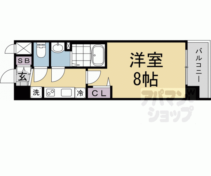 【ソルテラス京都JUJO華】間取