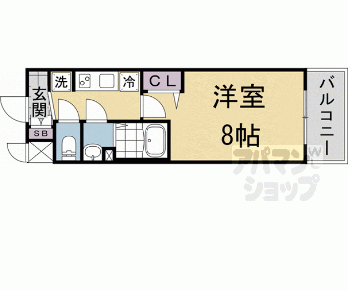 【ソルテラス京都ＪＵＪＯ華】間取