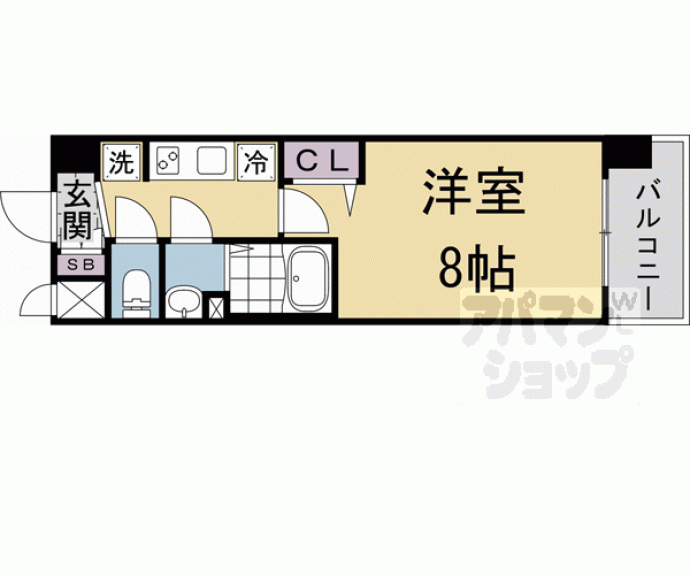 【ソルテラス京都ＪＵＪＯ華】間取