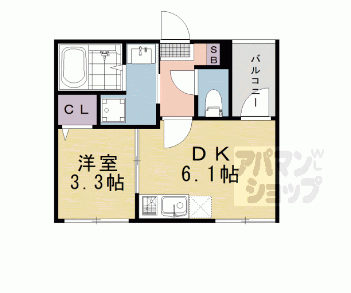 【（仮称）壬生御所ノ内町Ｂ】間取