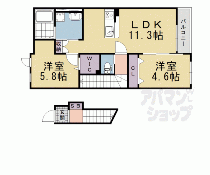 【フィラーレ藤】間取