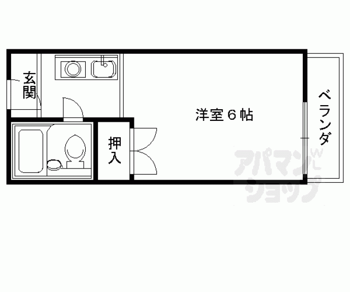 【Ｊ－ｃｕｂｅ二条駅北】間取