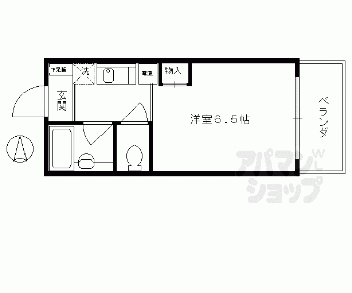 【プラネシア京都】間取