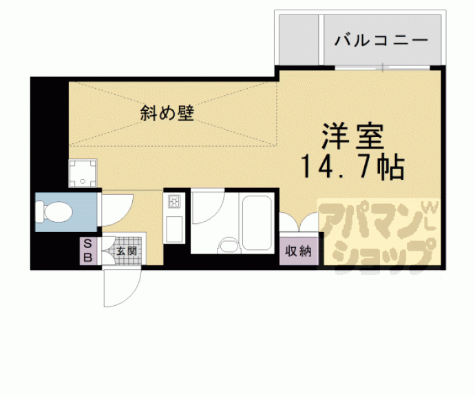 【プラネシア京都】間取