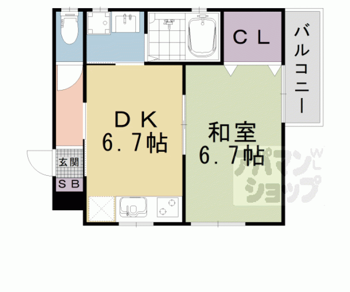 【ヴィラ光】間取