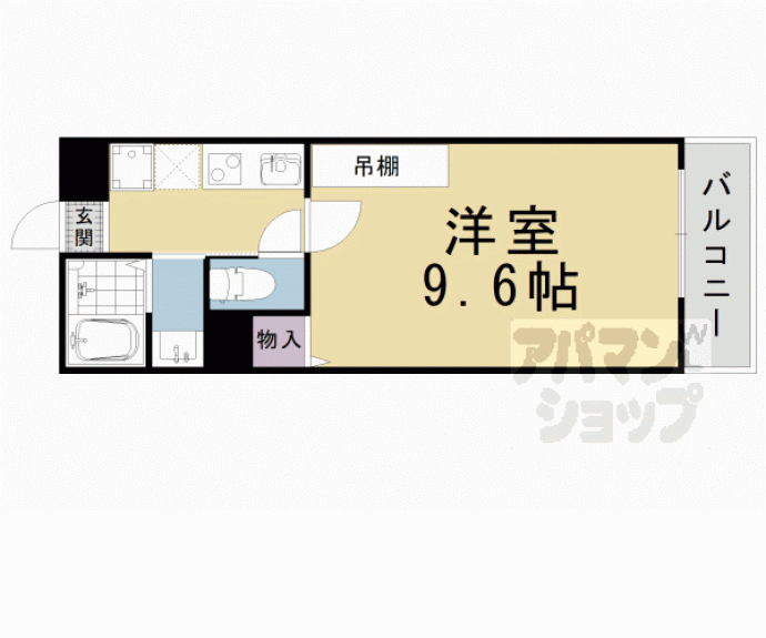 【アークリード浜大津】間取