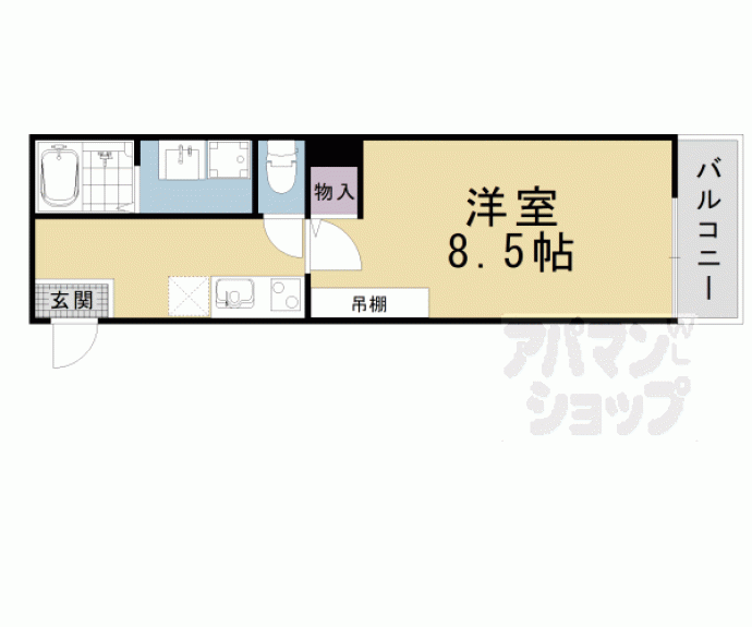 【アークリード浜大津】間取