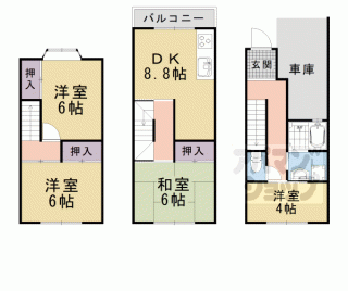 【音羽珍事町貸家】