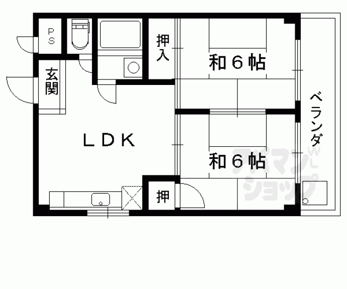 【グレース嵐山】間取