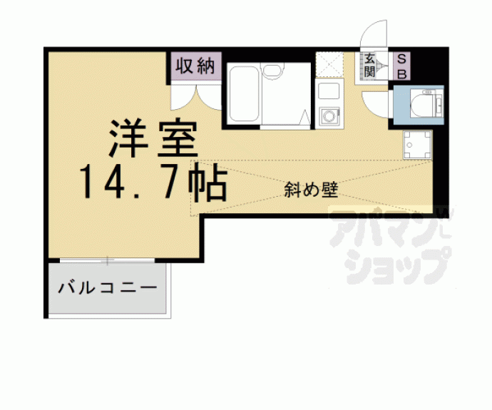 【プラネシア京都】間取