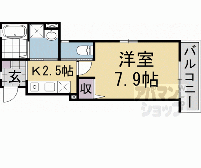 【仮称)石田内里町ハイツ】間取