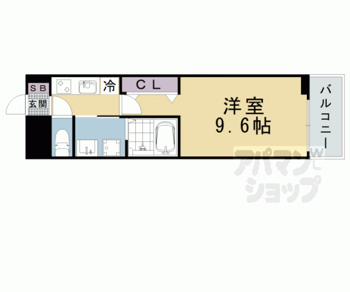 【ベルフォレ大津京】間取