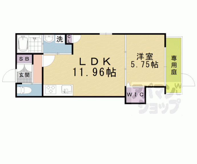 【BRIGHENCE御陵南WEST】間取